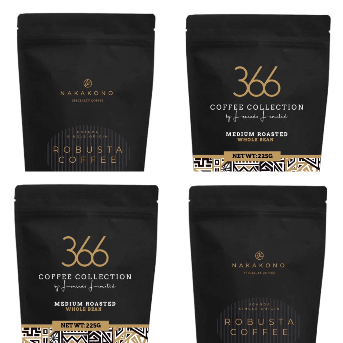 Nakakono Robusta/Mount Elgon 366 Collection Arabica 50/50 Blend
